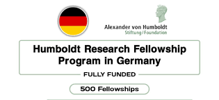 Humboldt Research Fellowship 2024-25 in Germany (Fully Funded)