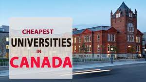 Universities in Canada with Low Tuition 2024-25 | Cheap Universities in Canada