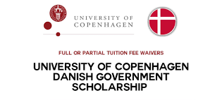 University of Copenhagen Danish Government Scholarships 2024-25 (Funded)