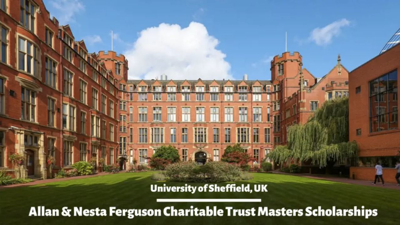 University of Sheffield GREAT Scholarships for Egyptians 2024 in UK (Funded)