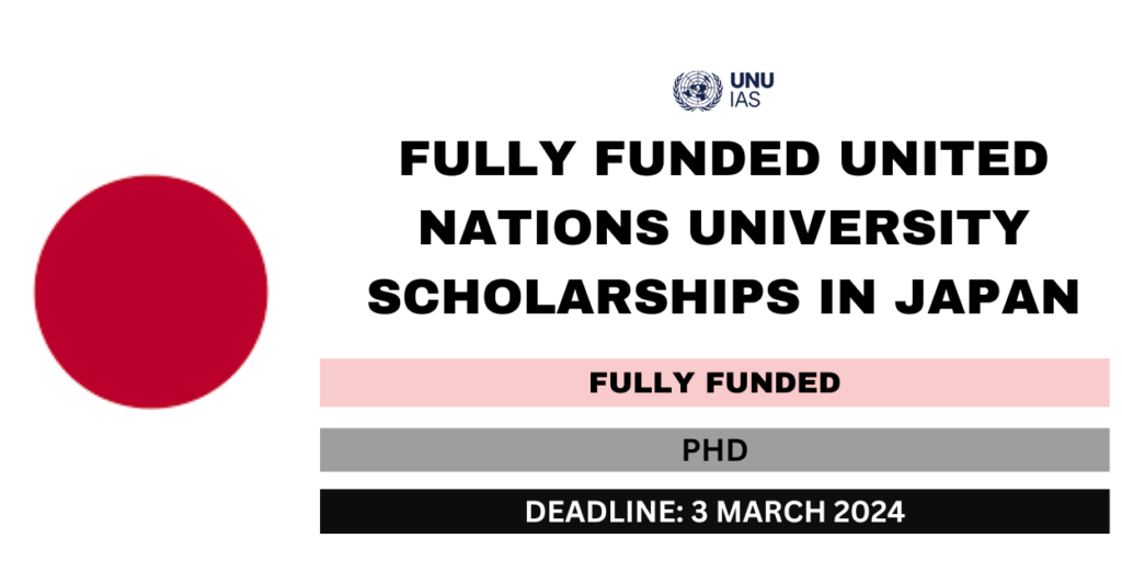 Fully Funded Japanese Scholarships 2024