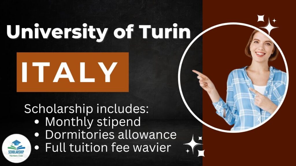 University of Turin Scholarship 2024 - 2025 in Italy (Funded)