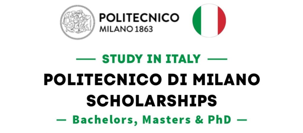 Italy Fully Funded Politecnico Di Milano Scholarships 2025