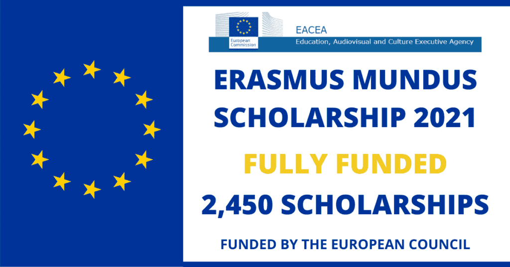 Erasmus Mundus Scholarship Program 2025-26 in Europe